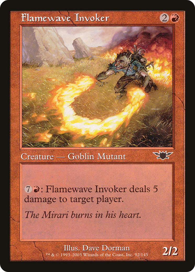 {C} Flamewave Invoker [Legions][LGN 092]