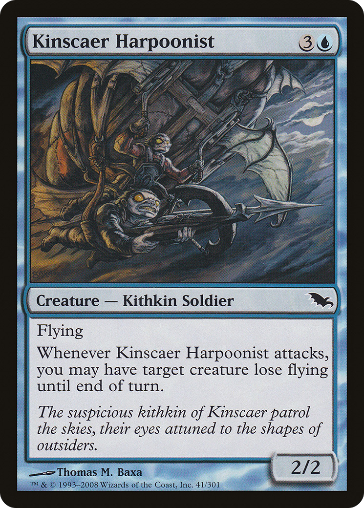 {C} Kinscaer Harpoonist [Shadowmoor][SHM 041]