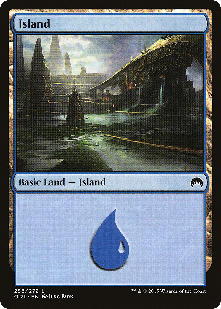 {B}[ORI 258] Island (258) [Magic Origins]