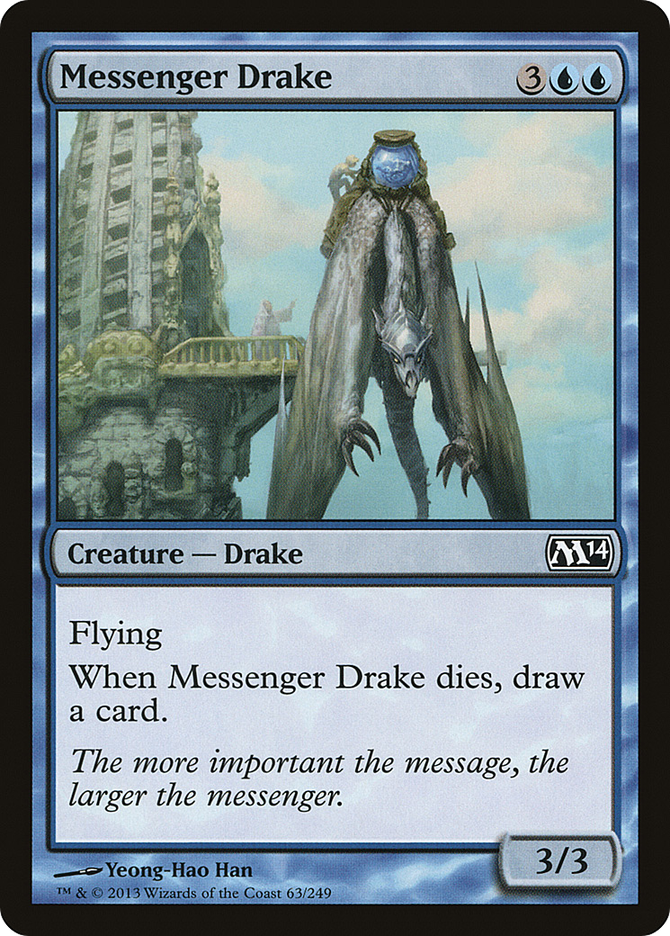 {C} Messenger Drake [Magic 2014][M14 063]