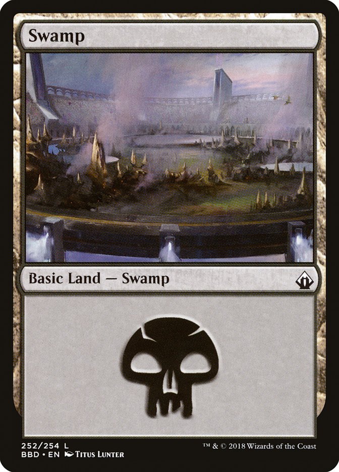 {B}[BBD 252] Swamp (252) [Battlebond]