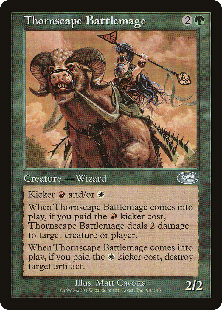 {C} Thornscape Battlemage [Planeshift][PLS 094]