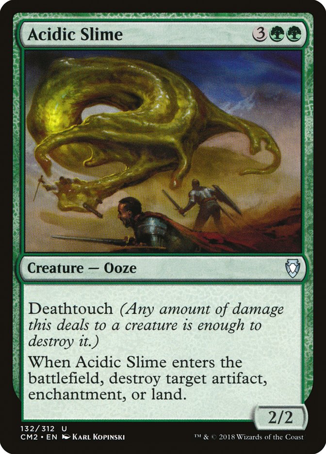 {C} Acidic Slime [Commander Anthology Volume II][CM2 132]