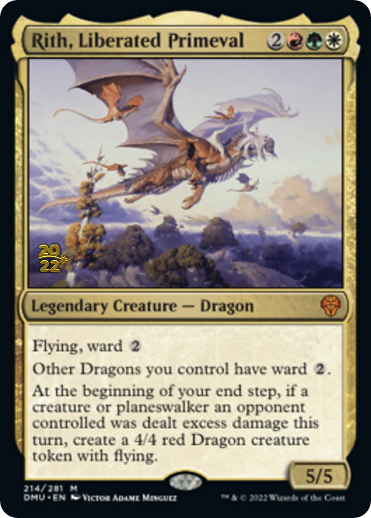 {@R} Rith, Liberated Primeval [Dominaria United Prerelease Promos][PR DMU 214]