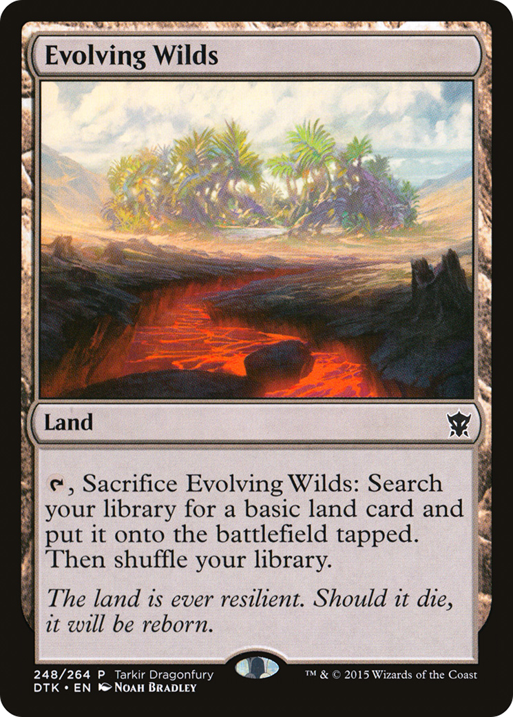 {C} Evolving Wilds [Tarkir Dragonfury][PA TKDF 248]