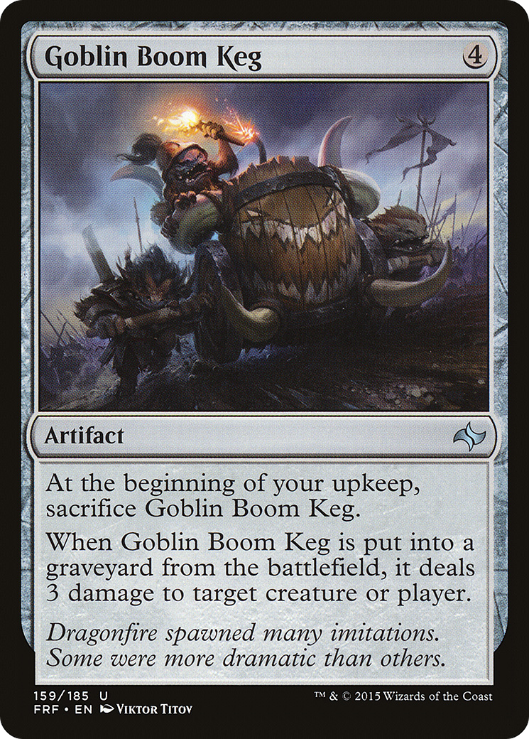 {C} Goblin Boom Keg [Fate Reforged][FRF 159]