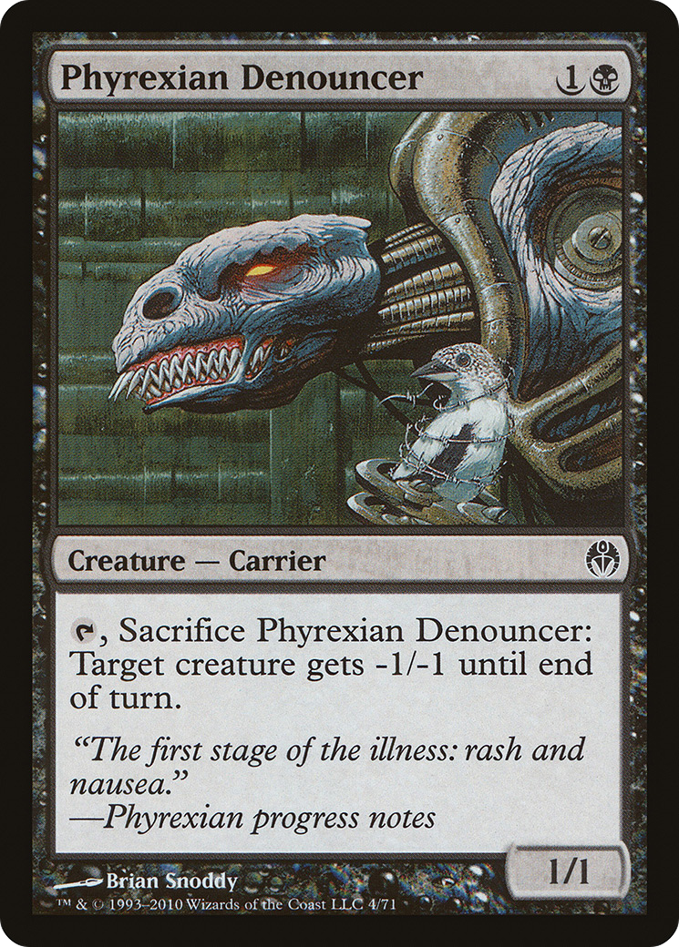 {C} Phyrexian Denouncer [Duel Decks: Phyrexia vs. the Coalition][DDE 004]