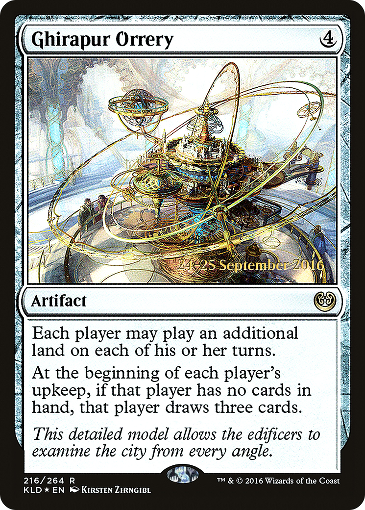 {R} Ghirapur Orrery [Kaladesh Prerelease Promos][PR KLD 216]