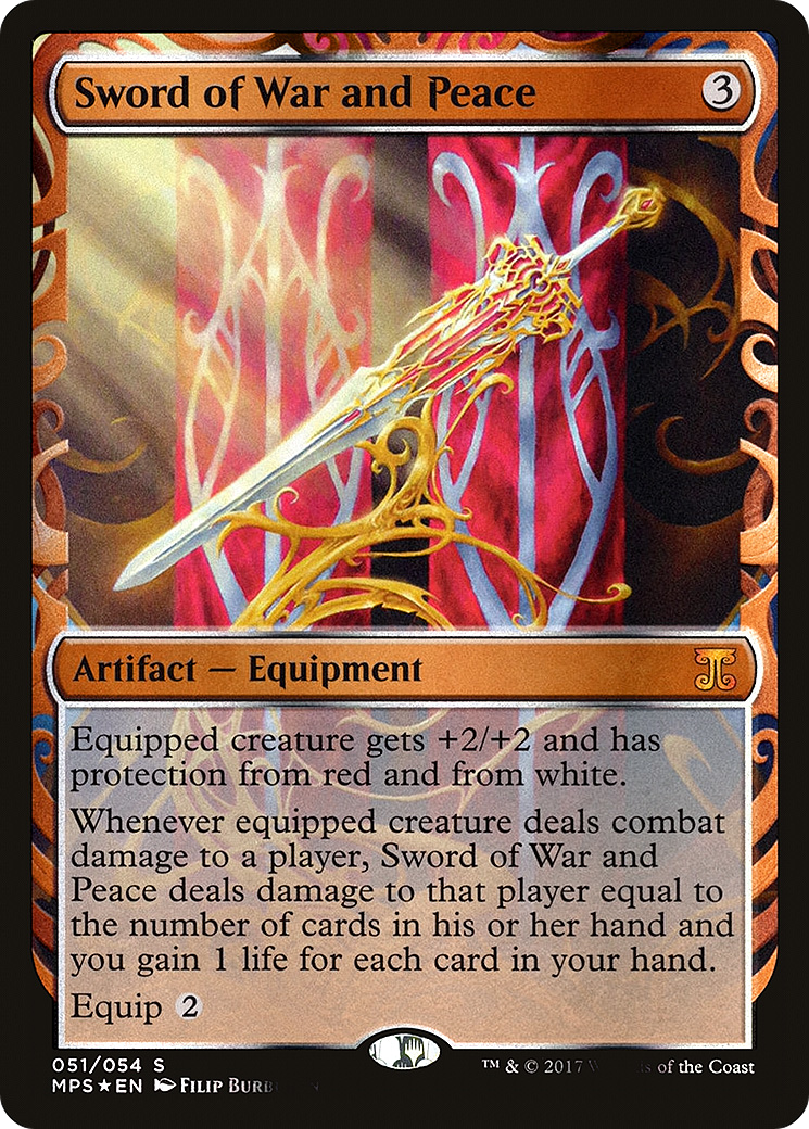 {R} Sword of War and Peace [Kaladesh Inventions][MPS 051]