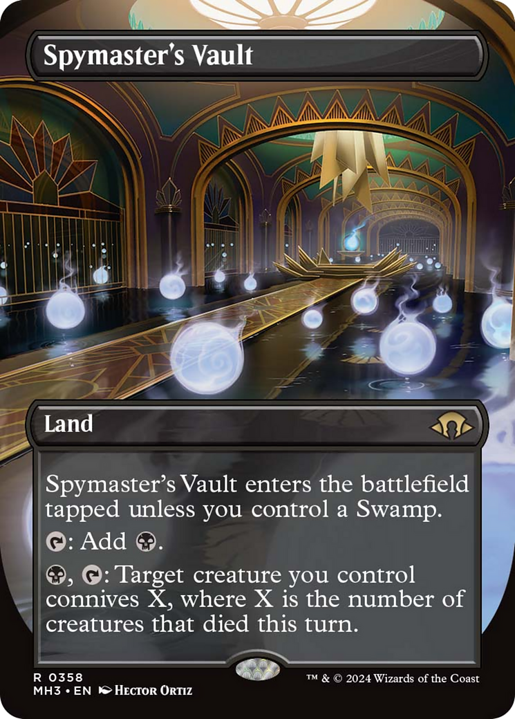 {R} Spymaster's Vault (Borderless) [Modern Horizons 3][MH3 358]