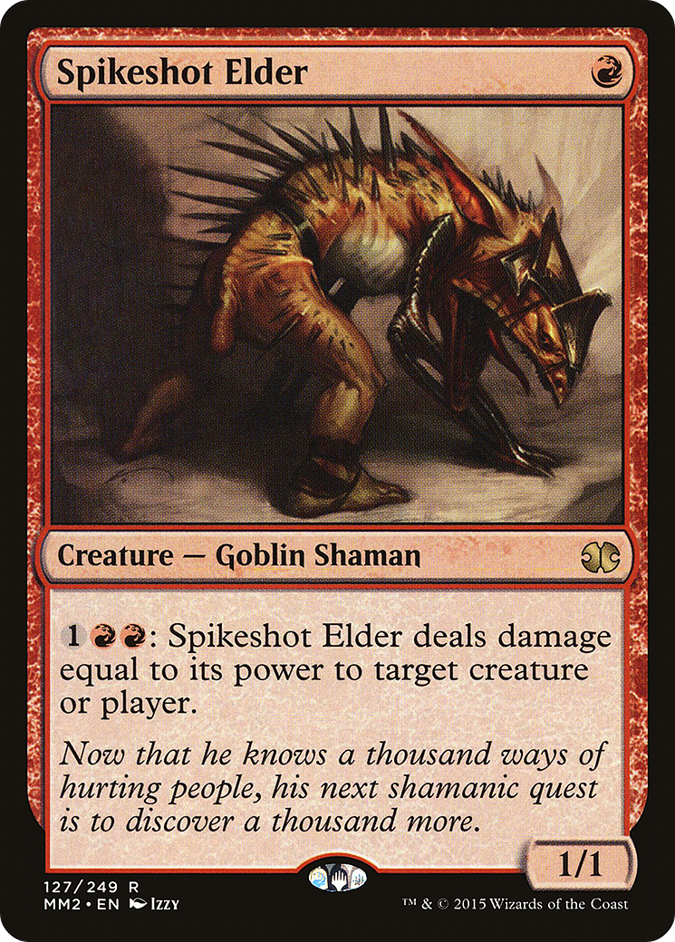 {R} Spikeshot Elder [Modern Masters 2015][MM2 127]