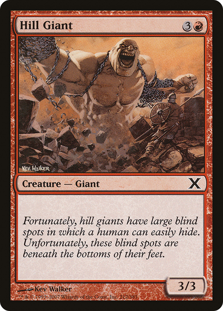 {C} Hill Giant [Tenth Edition][10E 212]