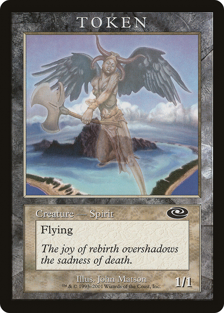 {T} Spirit Token [Magic Player Rewards 2001][TMPR 005]