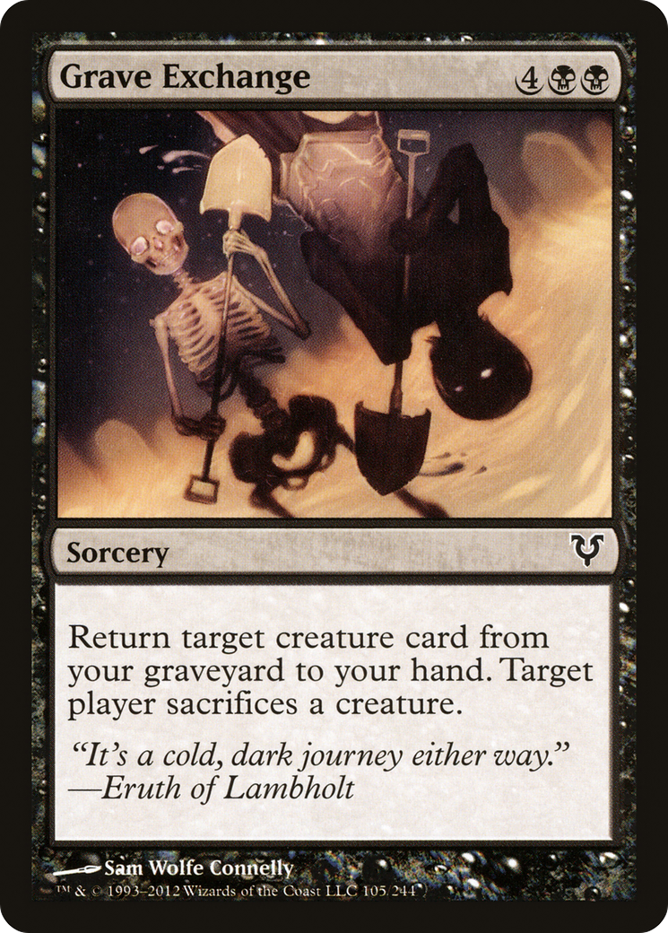 {C} Grave Exchange [Avacyn Restored][AVR 105]