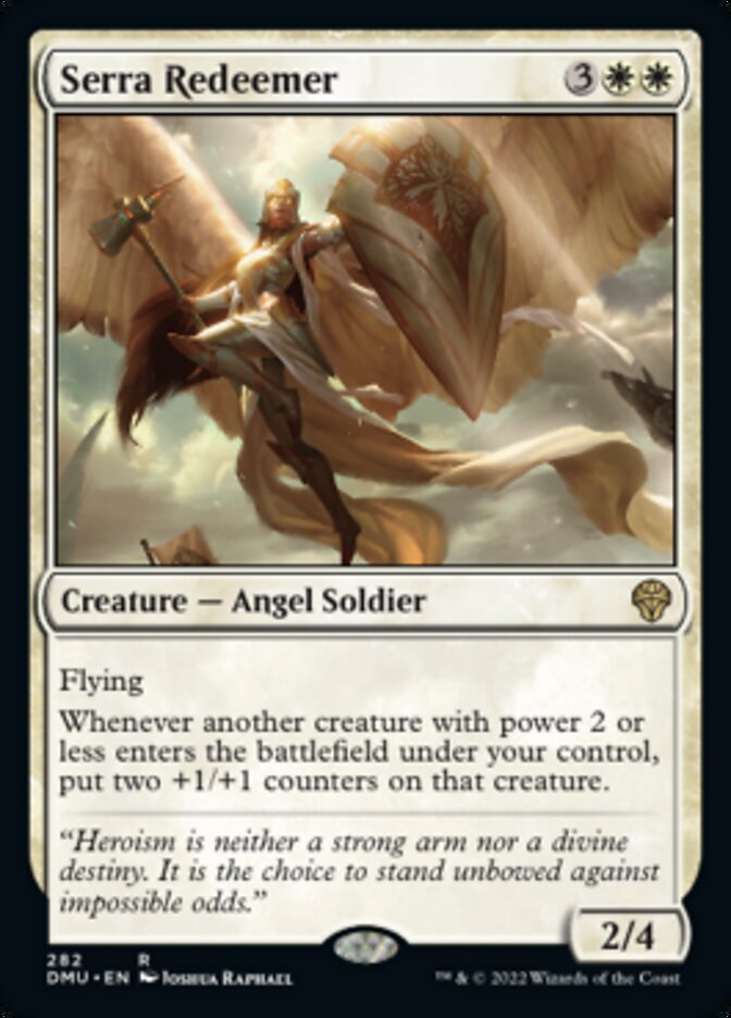 {@R} Serra Redeemer [Dominaria United][DMU 282]