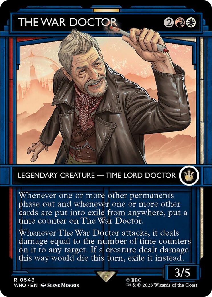 {R} The War Doctor (Showcase) [Doctor Who][WHO 548]