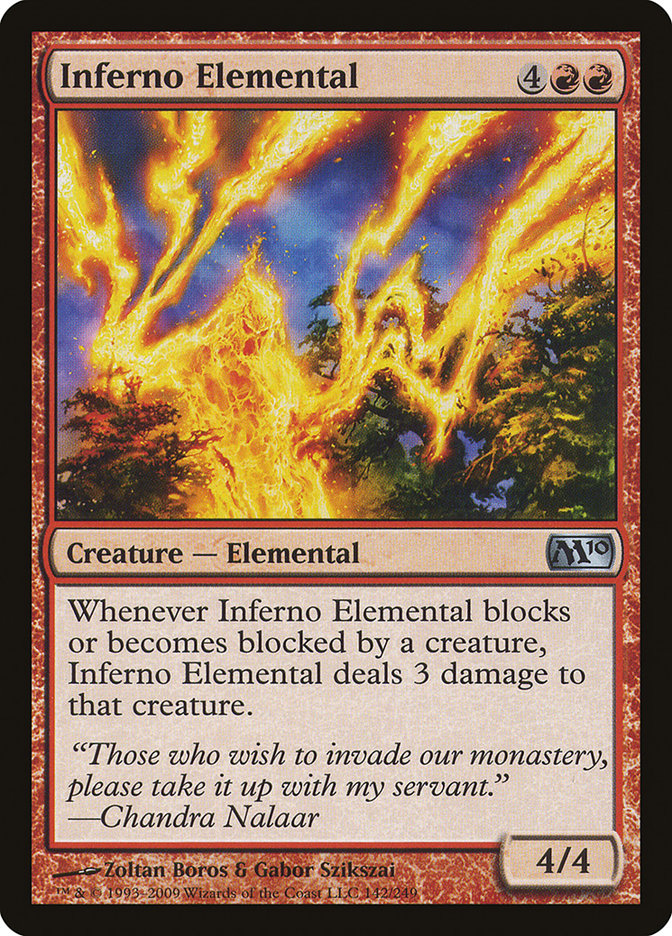 {C} Inferno Elemental [Magic 2010][M10 142]