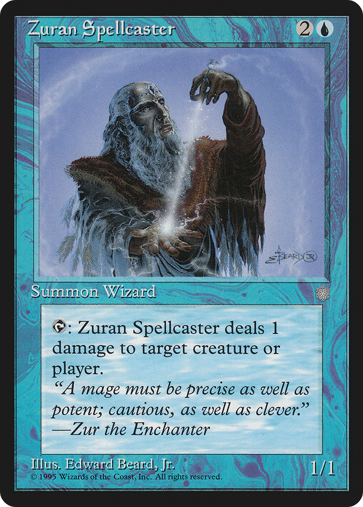 {C} Zuran Spellcaster [Ice Age][ICE 112]