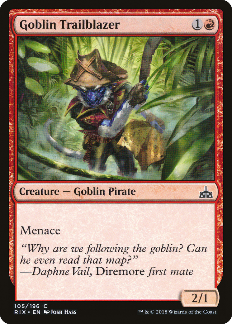 {C} Goblin Trailblazer [Rivals of Ixalan][RIX 105]