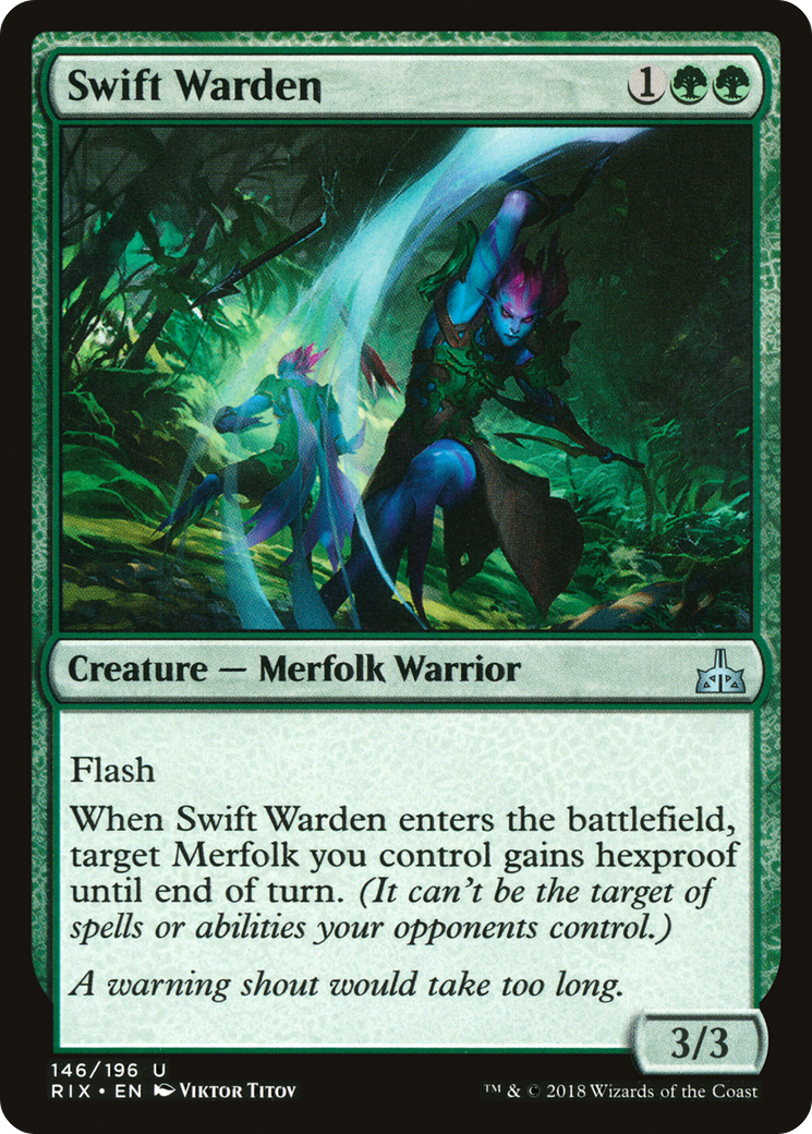 {C} Swift Warden [Rivals of Ixalan][RIX 146]