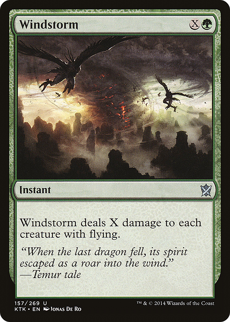 {C} Windstorm [Khans of Tarkir][KTK 157]