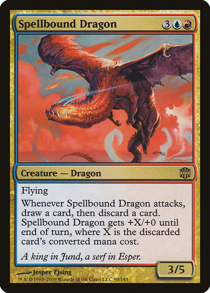 {R} Spellbound Dragon [Alara Reborn][ARB 090]