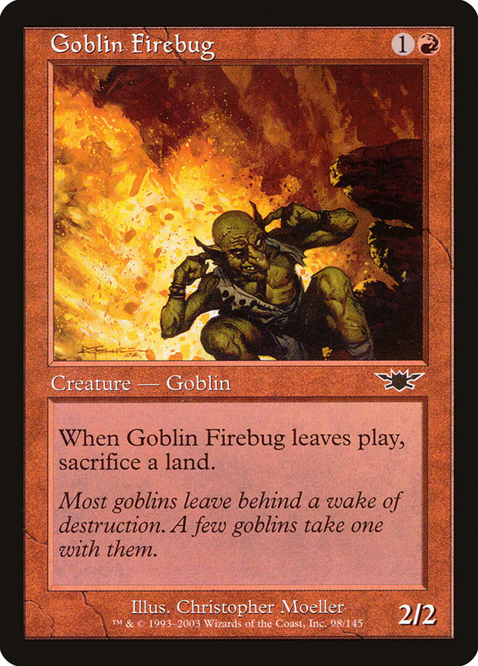 {C} Goblin Firebug [Legions][LGN 098]