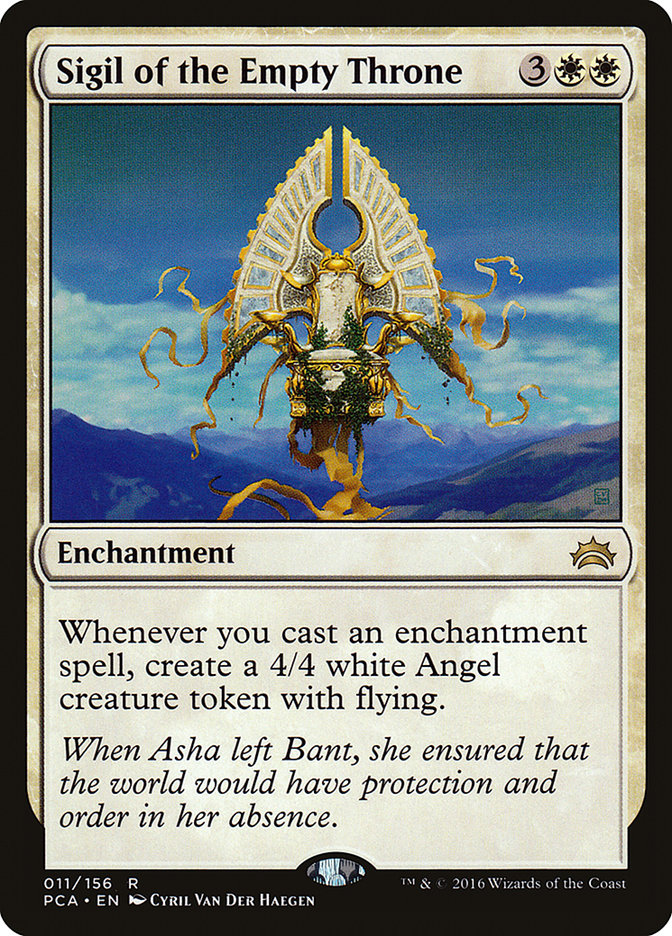 {R} Sigil of the Empty Throne [Planechase Anthology][PCA 011]