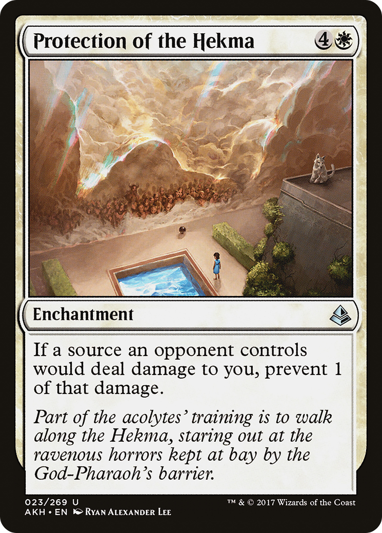 {C} Protection of the Hekma [Amonkhet][AKH 023]