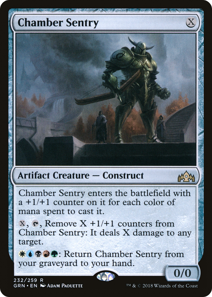 {R} Chamber Sentry [Guilds of Ravnica][GRN 232]