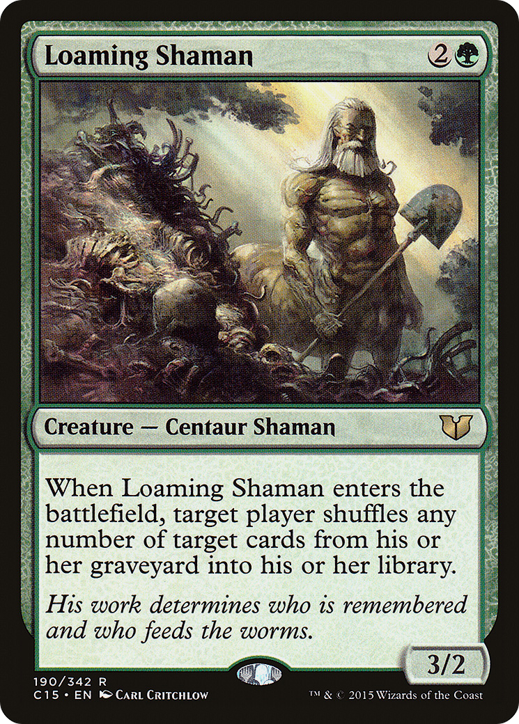 {R} Loaming Shaman [Commander 2015][C15 190]