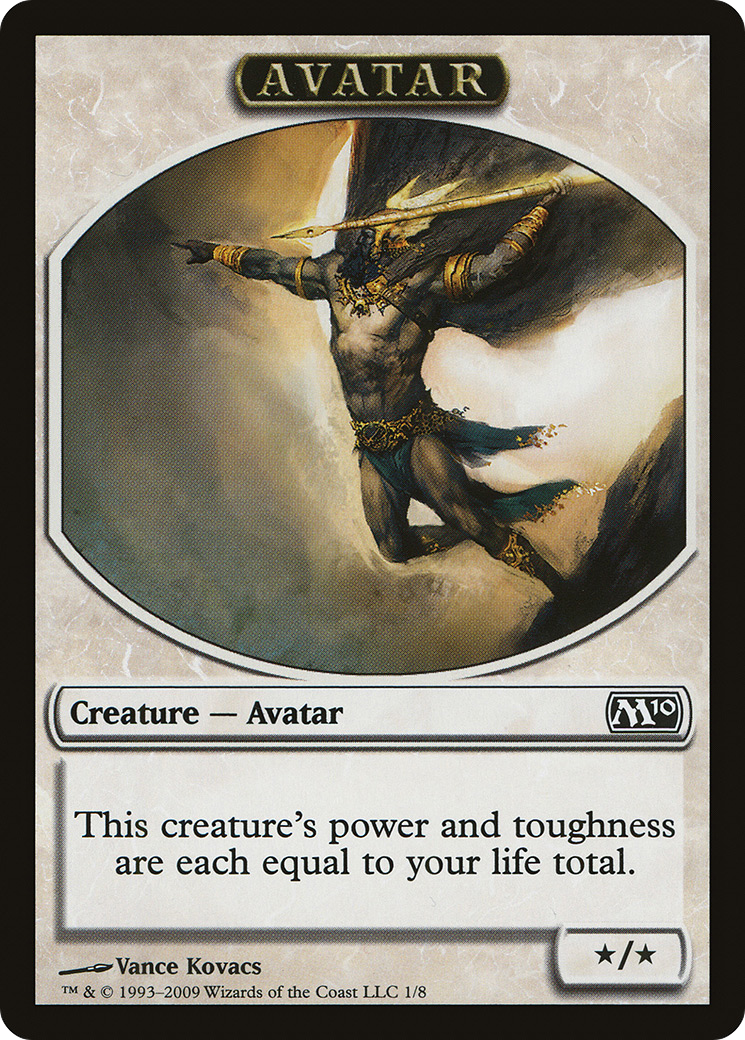 {T} Avatar Token [Magic 2010 Tokens][TM10 001]