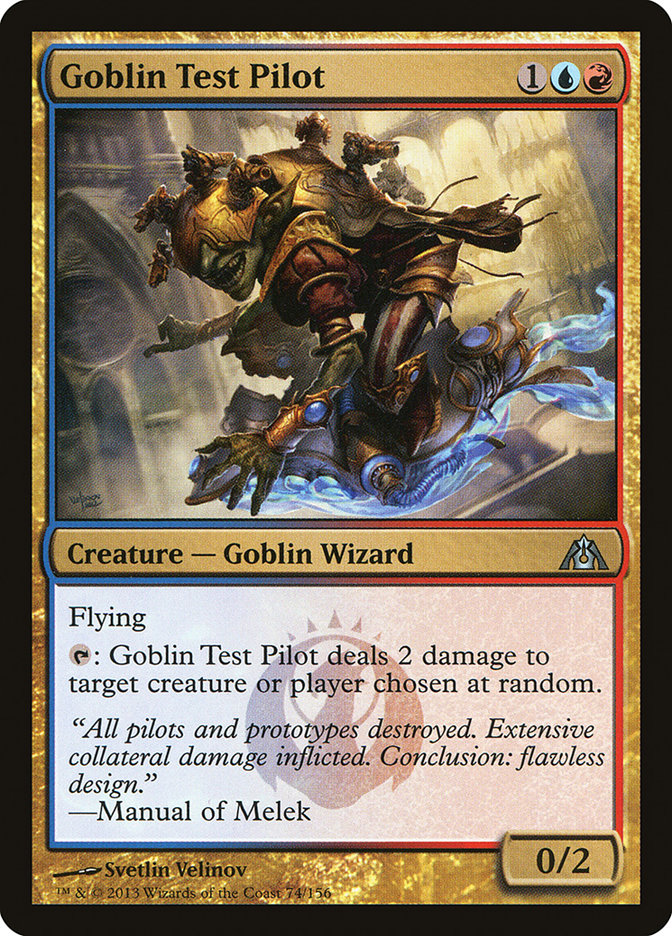 {C} Goblin Test Pilot [Dragon's Maze][DGM 074]