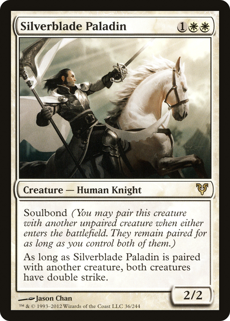 {R} Silverblade Paladin [Avacyn Restored][AVR 036]