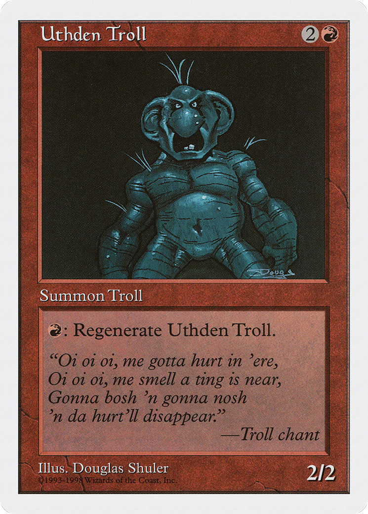 {C} Uthden Troll [Anthologies][ATH 050]