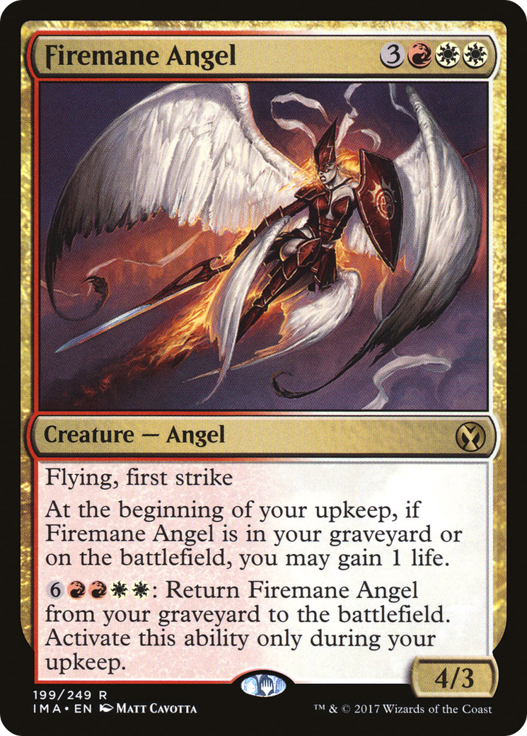 {R} Firemane Angel [Iconic Masters][IMA 199]