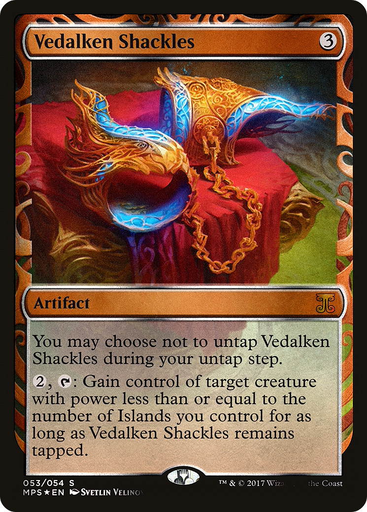 {R} Vedalken Shackles [Kaladesh Inventions][MPS 053]