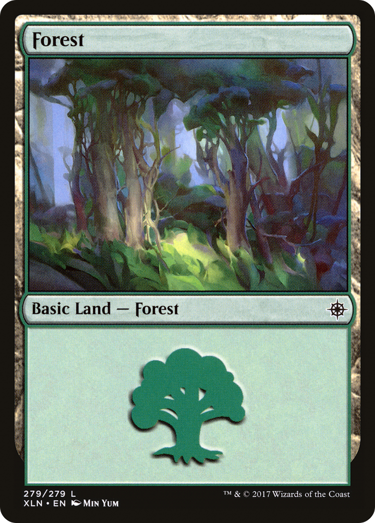 {B}[XLN 279] Forest (279) [Ixalan]