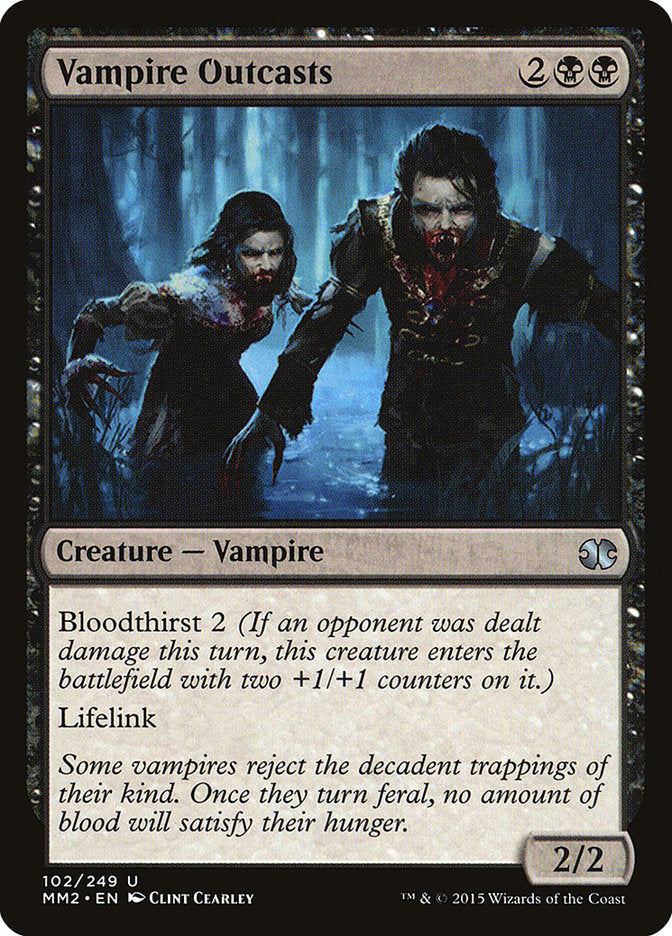 {C} Vampire Outcasts [Modern Masters 2015][MM2 102]