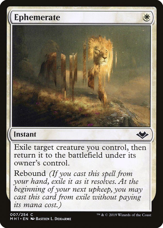 {C} Ephemerate [Modern Horizons][MH1 007]