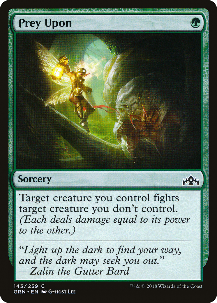 {C} Prey Upon [Guilds of Ravnica][GRN 143]