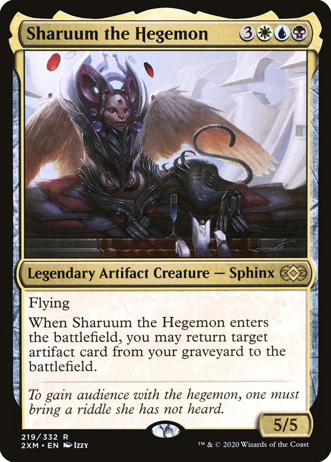 {R} Sharuum the Hegemon [Double Masters][2XM 219]