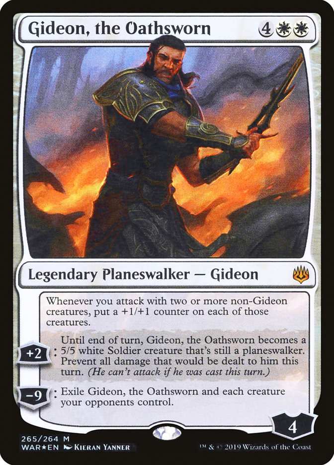 {R} Gideon, the Oathsworn [War of the Spark][WAR 265]