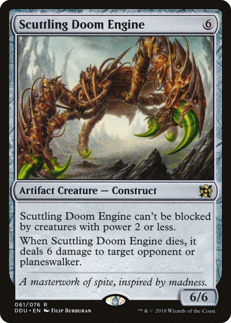 {R} Scuttling Doom Engine [Duel Decks: Elves vs. Inventors][DDU 061]