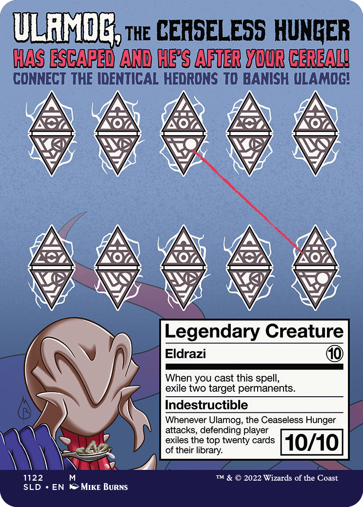 {R} Ulamog, the Ceaseless Hunger (Borderless) [Secret Lair Drop Series][SLD 1122]