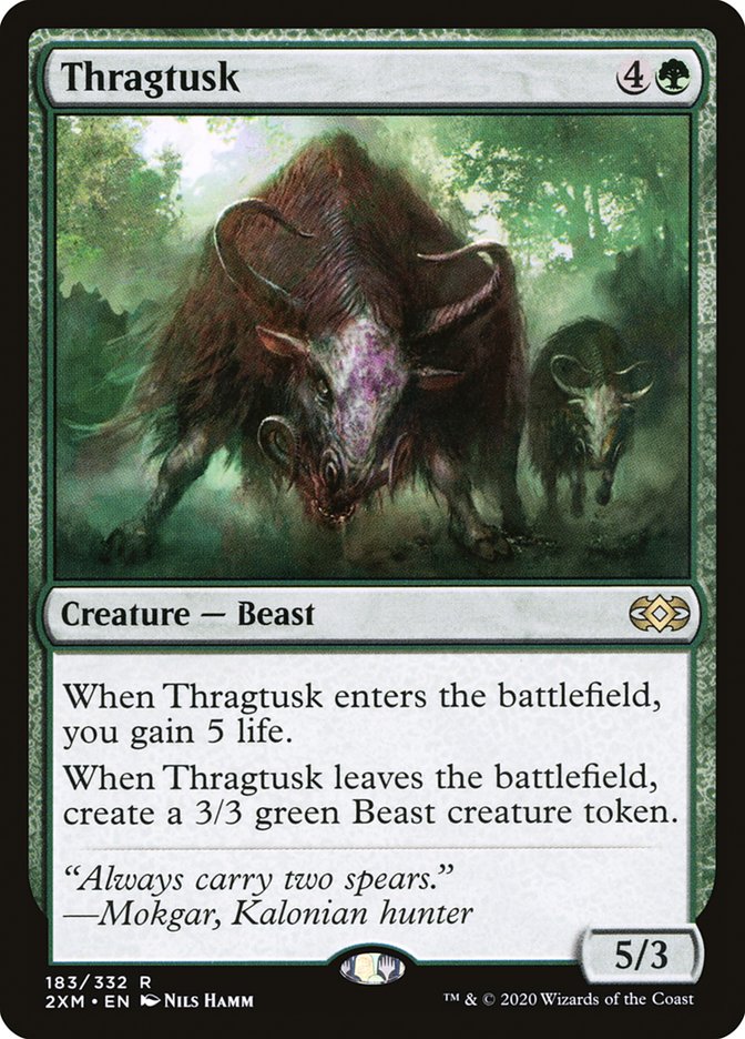 {R} Thragtusk [Double Masters][2XM 183]