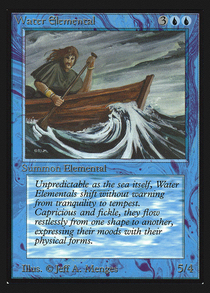 {C} Water Elemental [International Collectorsâ Edition][GB CEI 092]