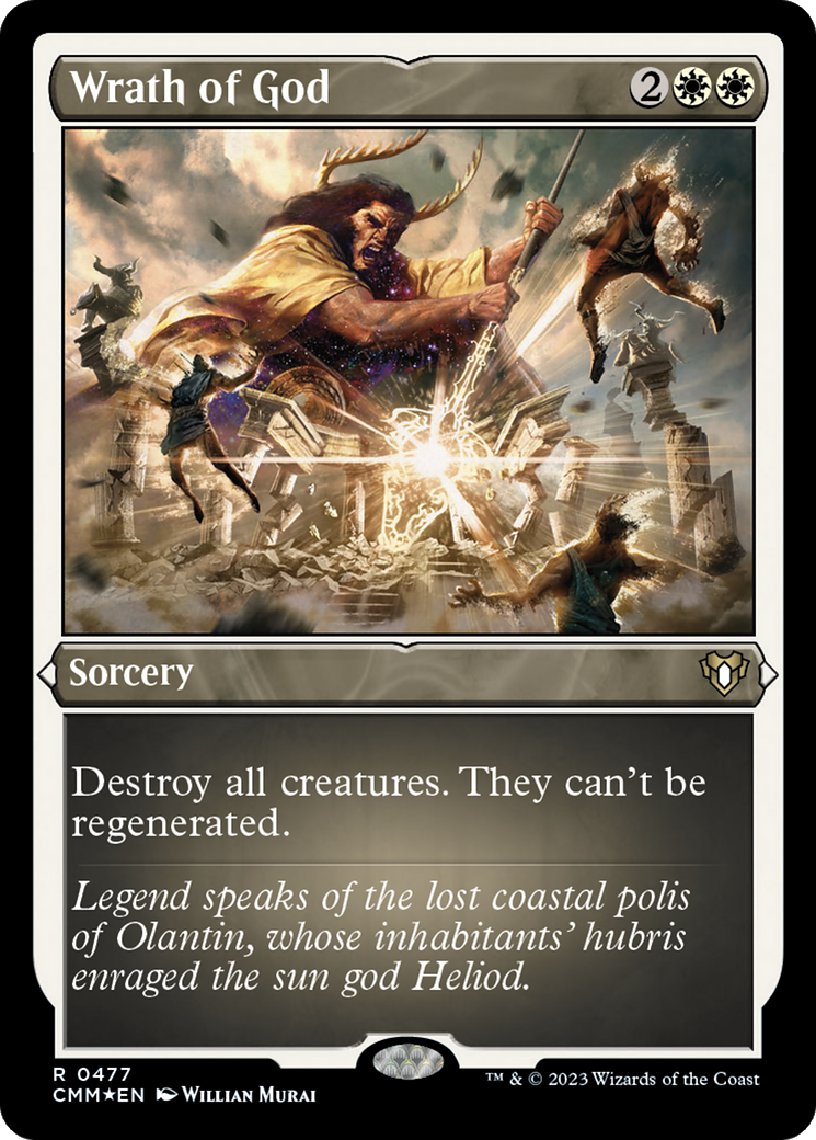 {R} Wrath of God (Foil Etched) [Commander Masters][CMM 477]