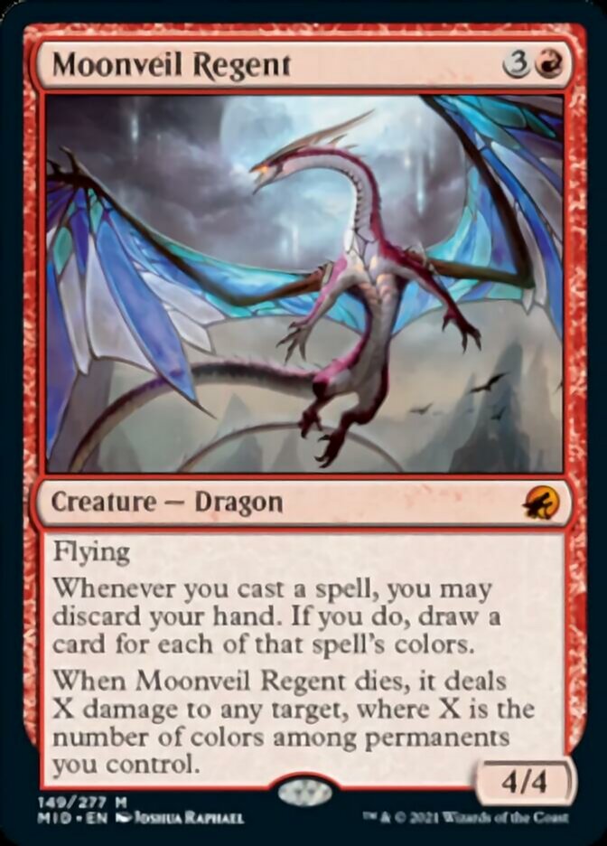 {R} Moonveil Regent [Innistrad: Midnight Hunt][MID 149]