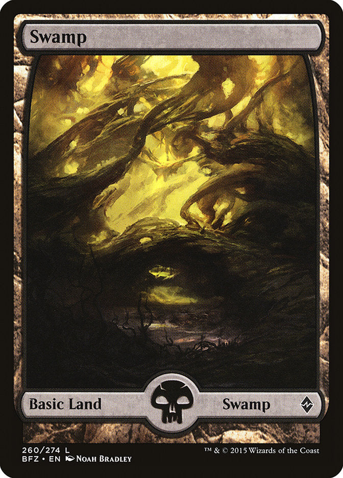 {B}[BFZ 260] Swamp (260) [Battle for Zendikar]